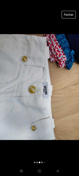 Lote roupa menina Moschino Burberry