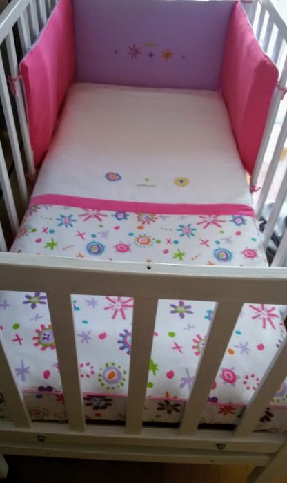 Selling Petit Praia Duvet with Bed Rail Protector