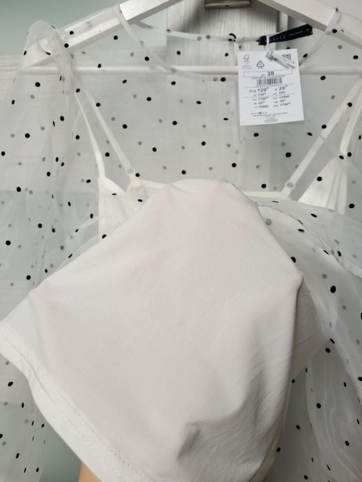 Bluzka w kropki 38 M