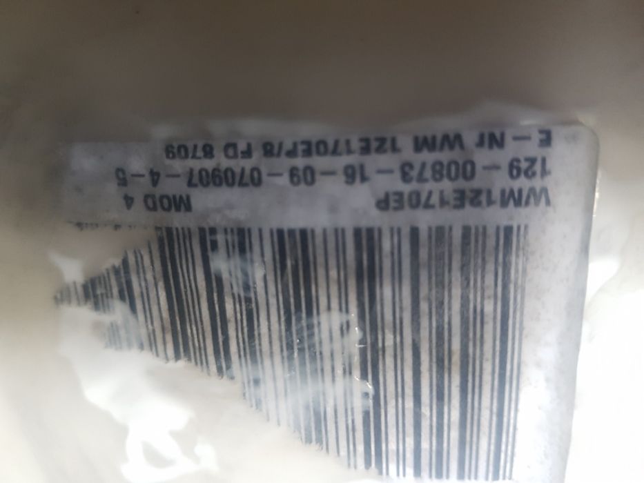 Peças maquina roupa Siemens 7kg