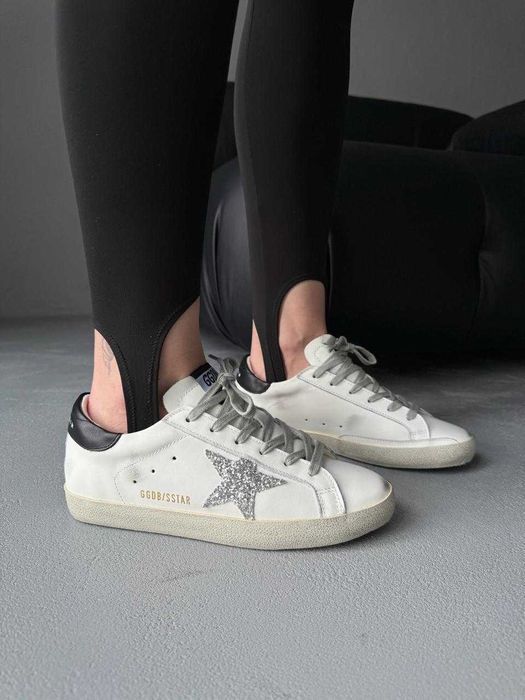 Кросівки Golden Goose Superstar GGDB Silver premium