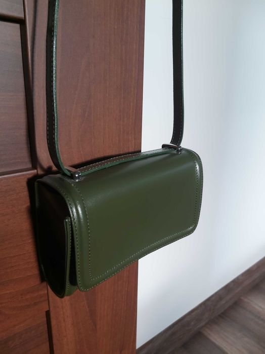 Mała torebka Gino Rossi, zielona.