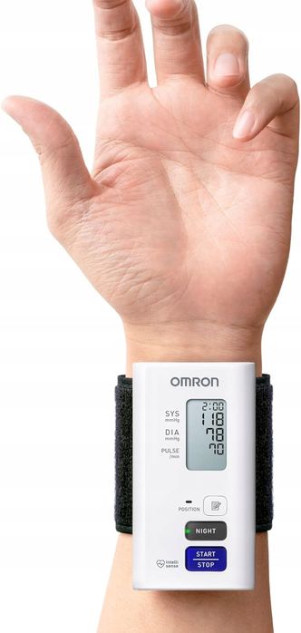 omron nightview ciśnieniomierz nadgarstkowy automatyczny