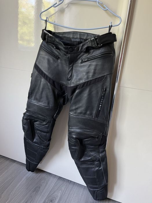 Шкіряні мотоштани Vanucci розмір 48