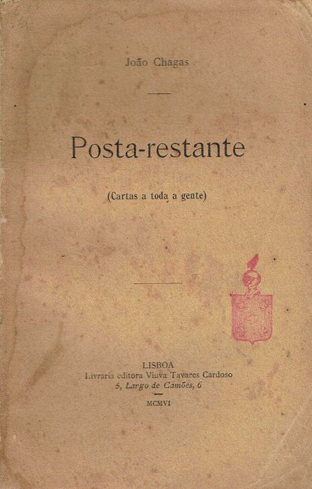 16014
	
Posta-restante : (cartas a toda a gente)
João Chagas
