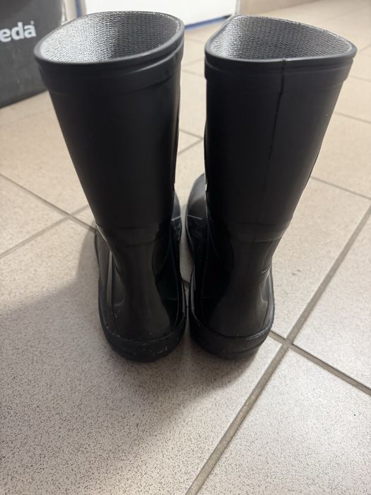 Kalosze meskie Black Roz 39 wkładka 25cm