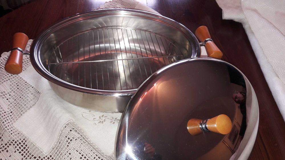 Tacho tapado em aço inoxidável (pesado)