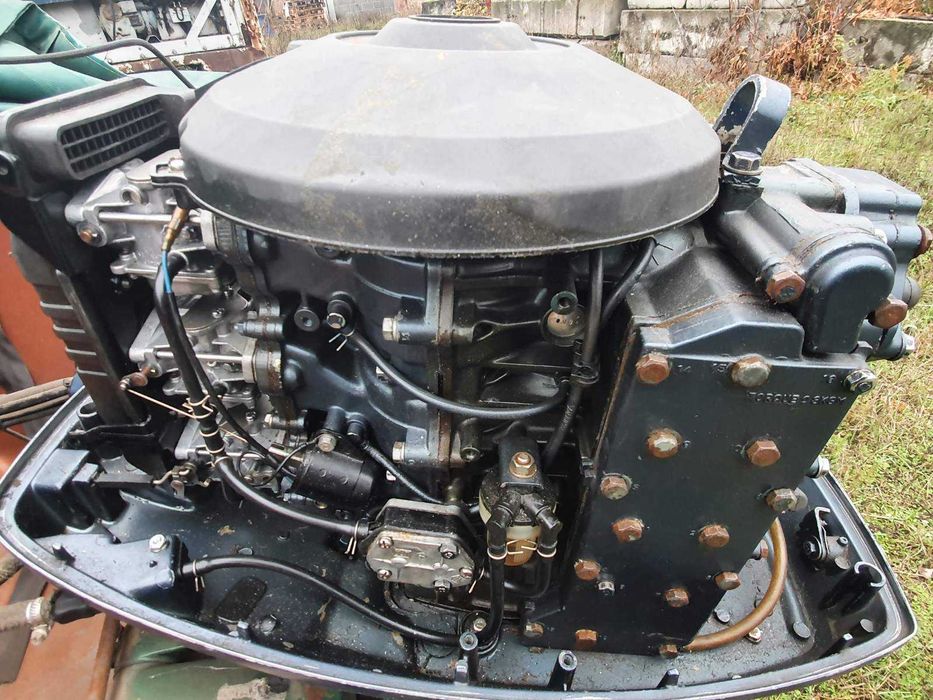 катер с мотором ямаха 60 2 т на лафете