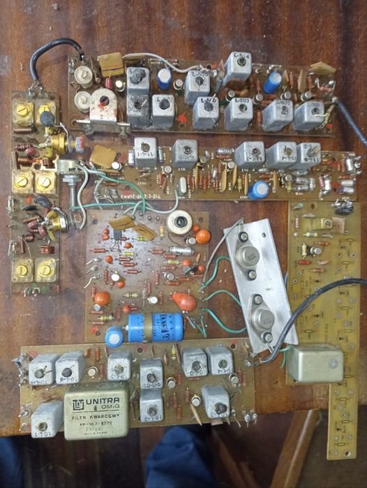 Платы радиостанции UNITRA  !
