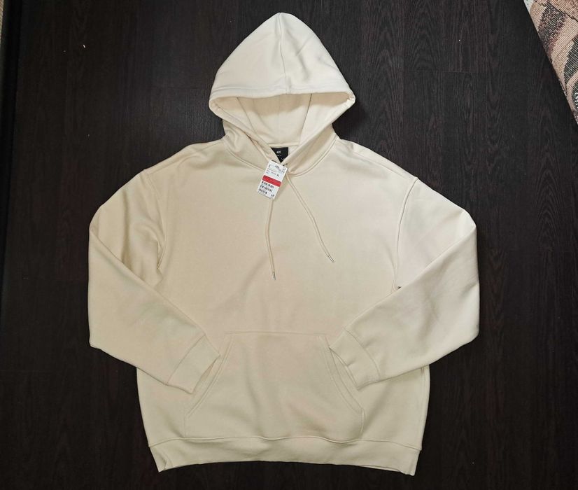 Мужское худи H&M Новое Теплое Большого размера XXL 54