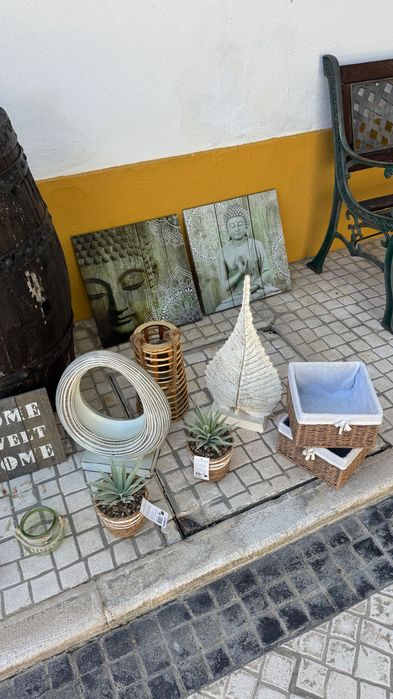 Conjunto de peças de decoração Casa
