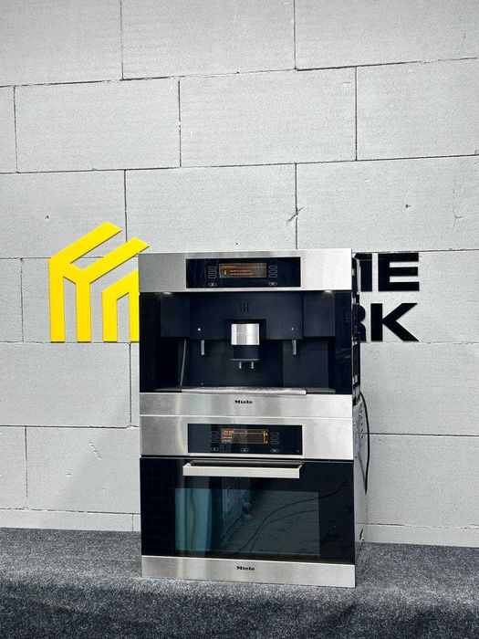 Комплект Духова щафа з НВЧ і Кавомашина Miele