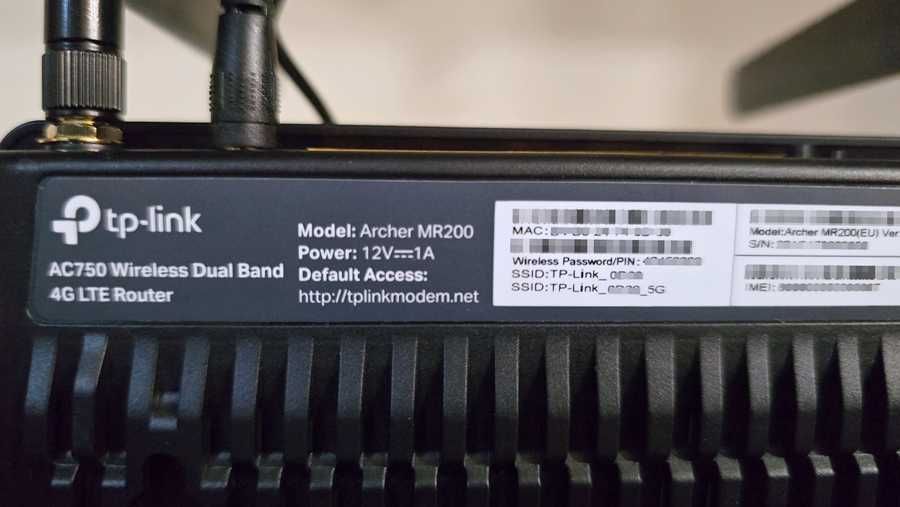 Router 4G TP-Link Archer MR200  - Desbloqueado