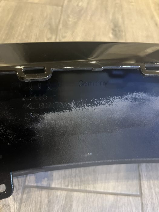 Губа спойлер ауді Е трон S-line