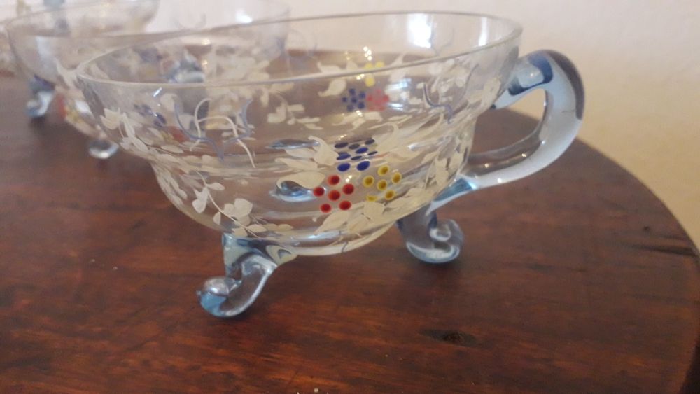 Taça pintada a mão