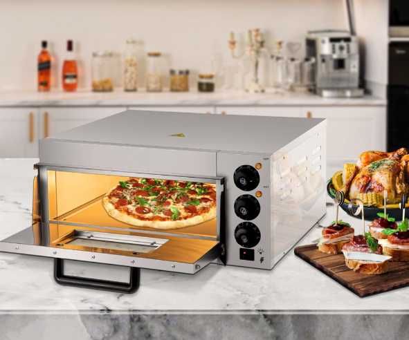 Kompaktowy Piekarnik Kamienny 36 cm do Pieczenia Pizzy