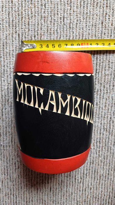 Copo/Vaso para lápis - Arte Africana (Moçambique)