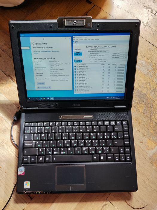 Продаёт ноутбук Asus F9E c SSD