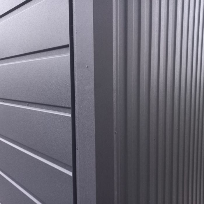 9x5 MAZ Garaz Blaszany Garaze Blaszane Blaszak Blaszaki Antracyt