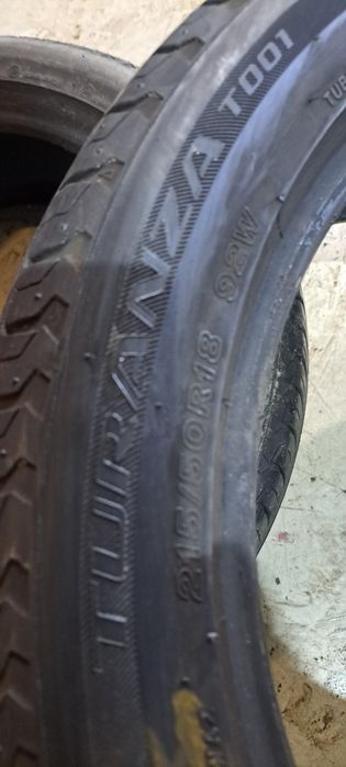 Pneus 215/50/18 Bridgestone turanza