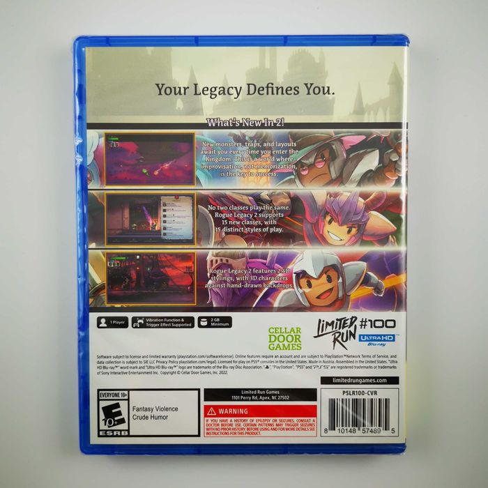 Rogue Legacy 2 PS5 Nowa