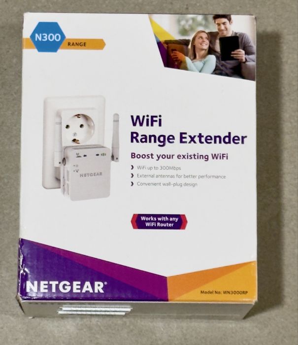 Extensor WiFi Netgear N300 – Aumenta o Sinal em Casa