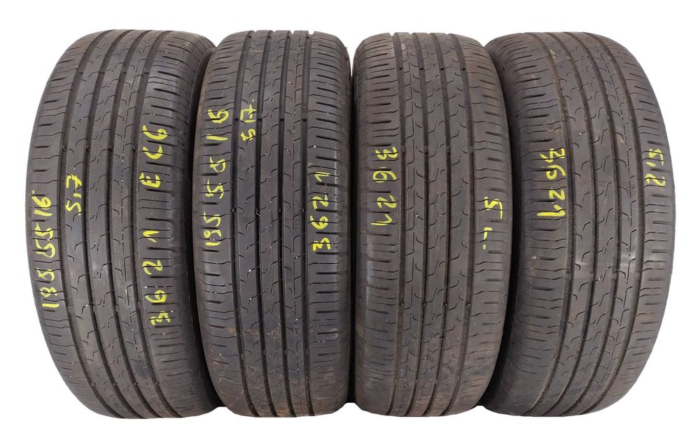 4x 195/55 R16 Continental EC 6 opony letnie komplet / montaż kurier