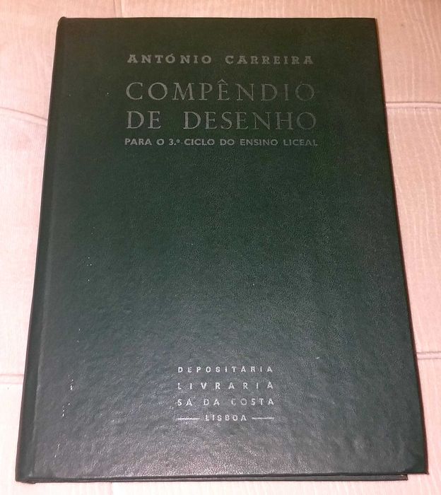 Livro 3ºciclo - Compêndio de Desenho, António Carreira