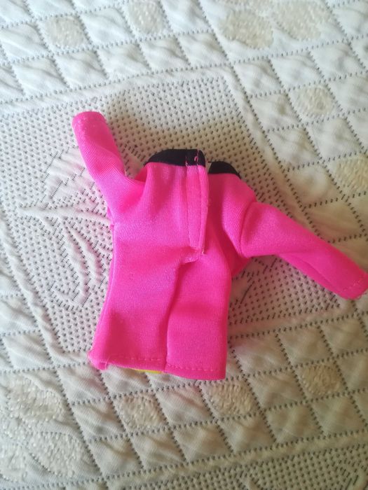 Camisola Rosa e Amarela para Boneca