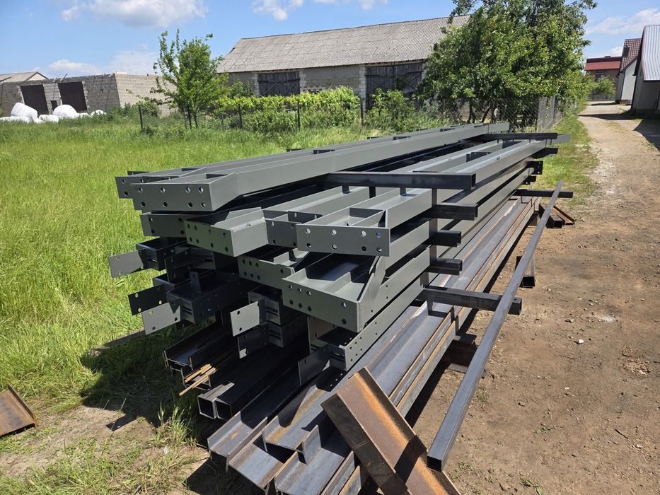 Konstrukcja ramy hali 11 x 20 x 5m