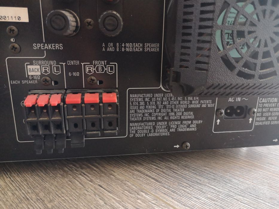 Sistema de som Panasonic