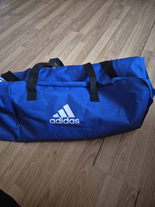 Torba sportowa Adidas niebieska – duża