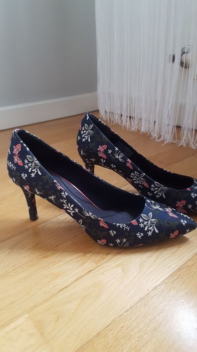 Sapatos Rockport em tecido T40 usados 1 vez como NOVOS