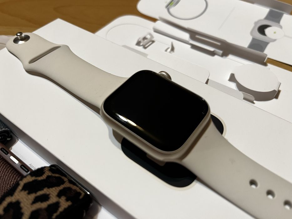 Jak NOWY Apple Watch SE 2 gen.  GWARANCJA Apple, bateria 100%, komplet