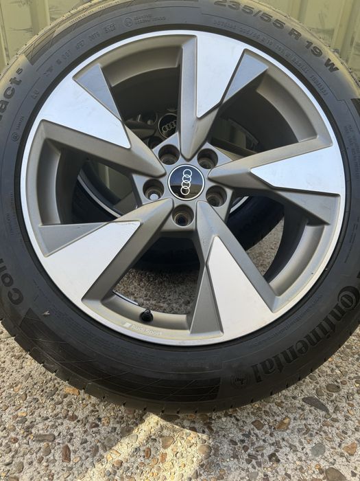 7.5мм Диски Audi SportR19 Q5, Q3, A6, A4 з літніми шинами 235/55 2023