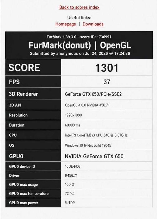 Продам комп'ютер: GTX 650, i3 540 3.07 GHz...
