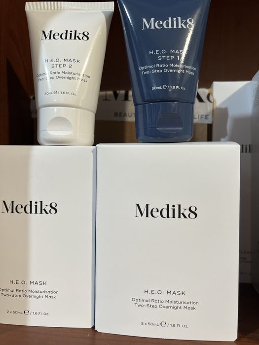 Medik8 H.Е.O. Mask Двоетапна зволожувальна нічна маска для обличчя