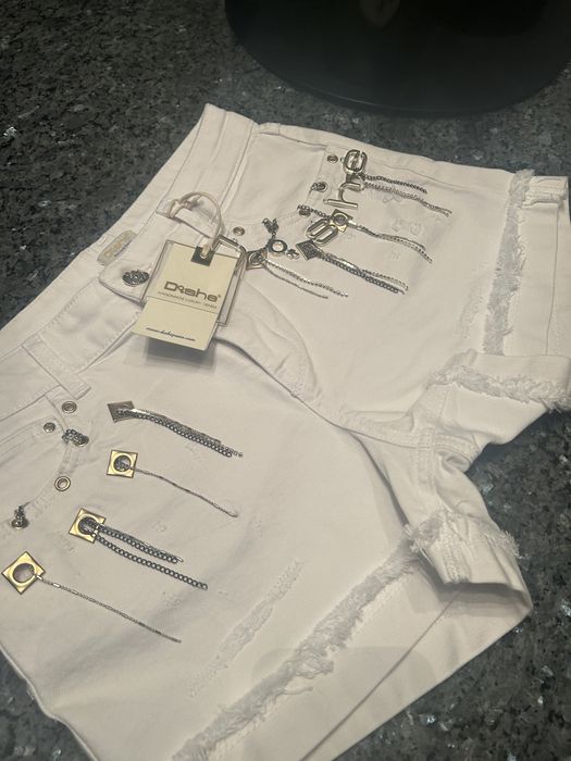 Spodenki jeans D she -zdobienia r.27