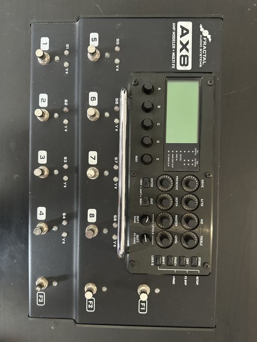 FRACTAL AX8 com Pedal expressão
