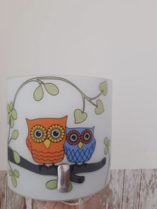 KLINKIET Lampa Sówki na ścianę