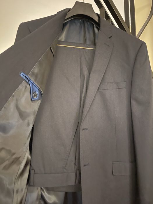 Fato completo calça e blazer azul escuro Pierre Cardin e Cortefiel