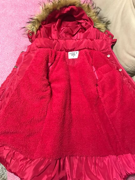 Зимова курточка D&G на дівчинку 4р