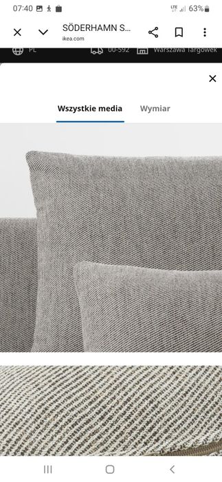 Sofa Soderhamn ikea