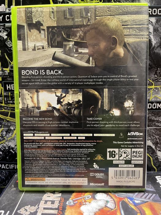 007 Quantum of Solace | Xbox 360 | Sklep | Kraków | Wysyłka | Wymiana