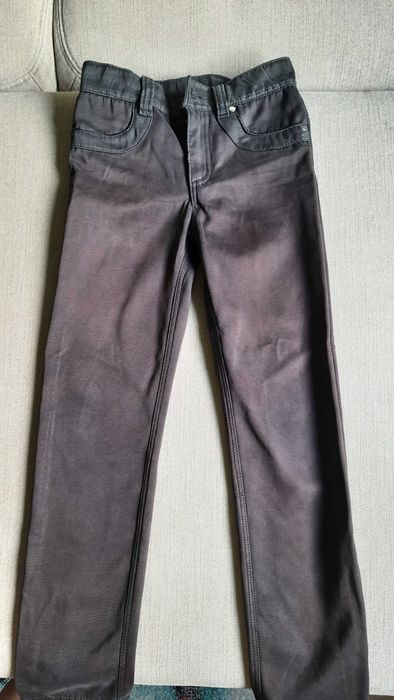 Модные Штаны джинсы  на флисе зимние брюки + демисезонные 6 7 л.  цена