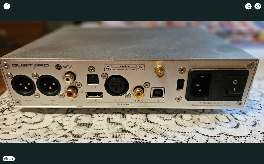 Gustard A18 Streamer/dac