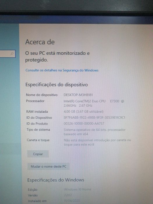 Computador Fujitsu Core2Duo