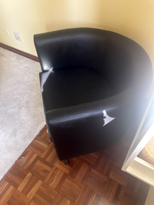 Poltrona Preta do Ikea