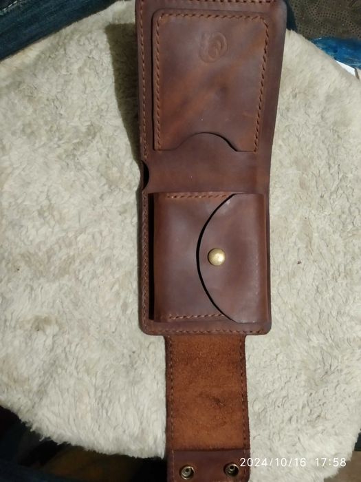 Гаманець - портмоне із натуральної шкіри!