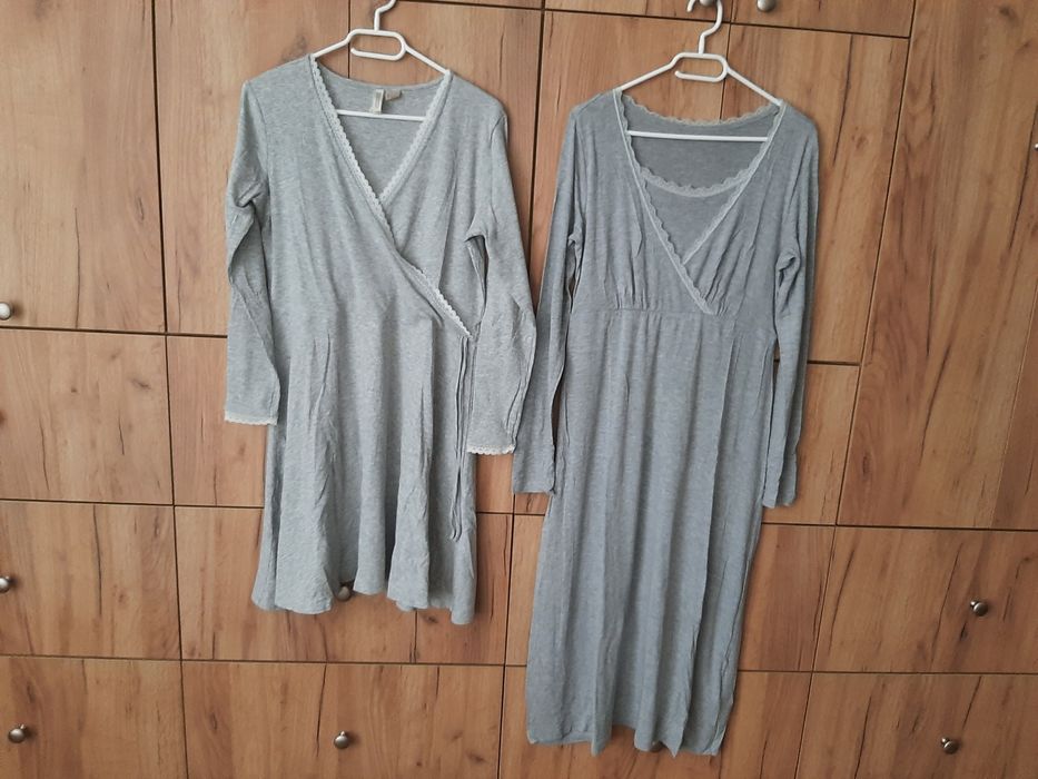 Zestaw sukienek ciążowe i do karmienia H&M Esmara M  L  XL